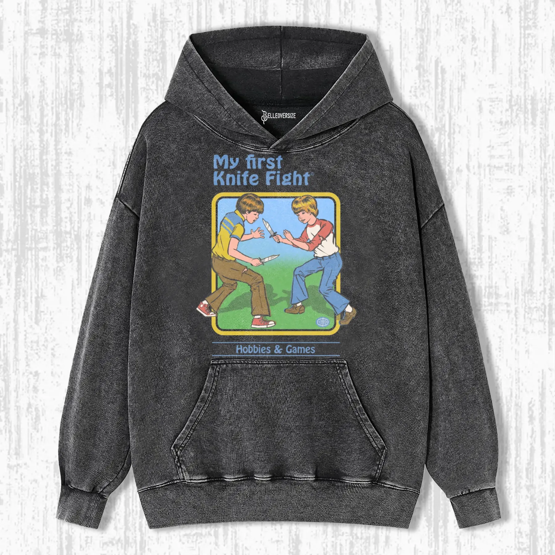MY FIRST KNIFE FIGHT HOODIE