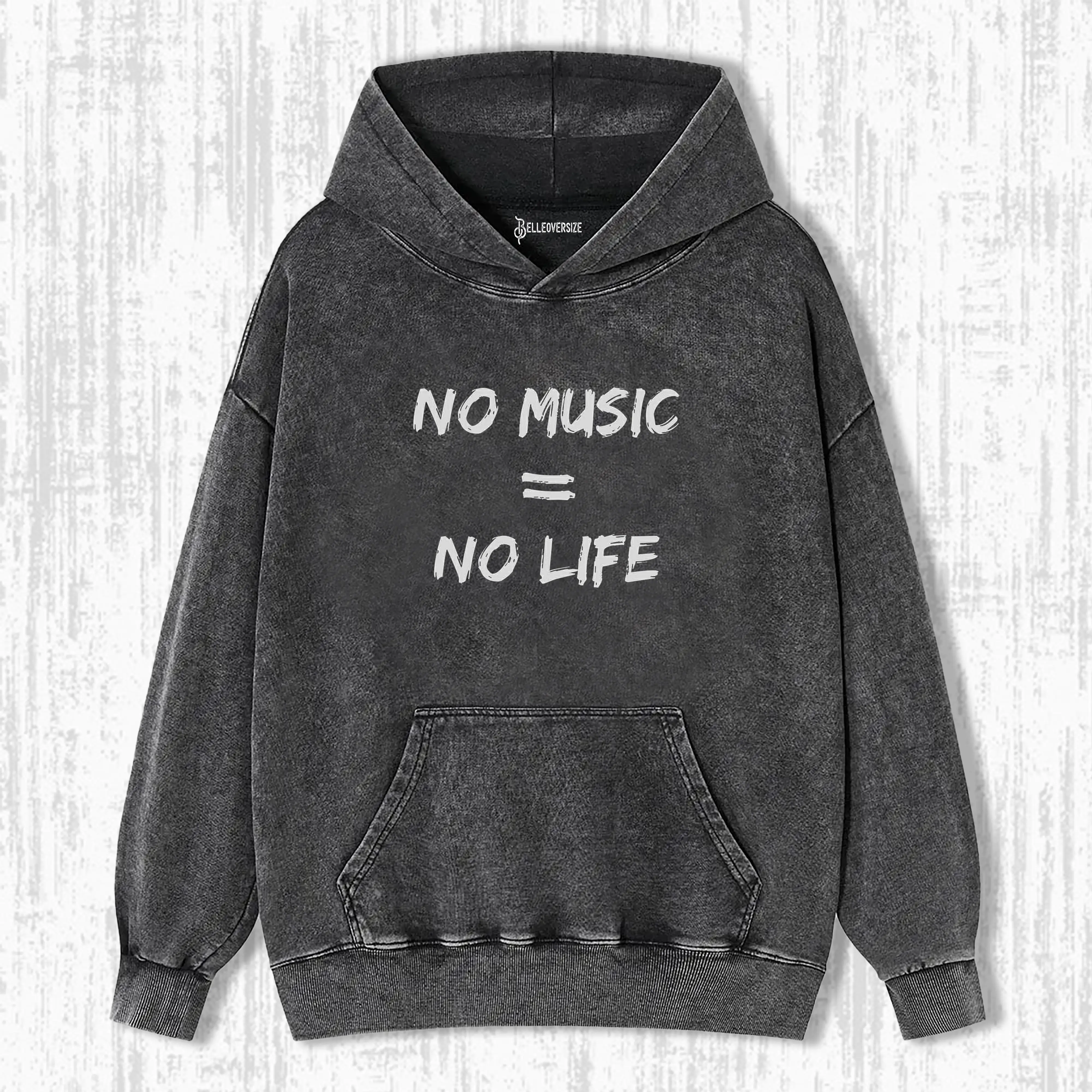 NO MUSIC = NO LIFE HOODIE