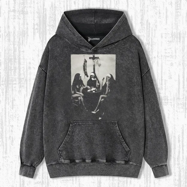 NUNS ON LUNCH BREAK HOODIE