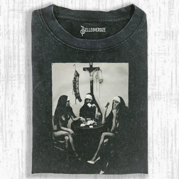 NUNS ON LUNCH BREAK T-SHIRT 