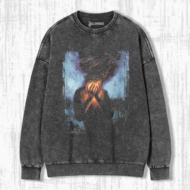 ON FIRE FANTASY HERO SWEATSHIRTS