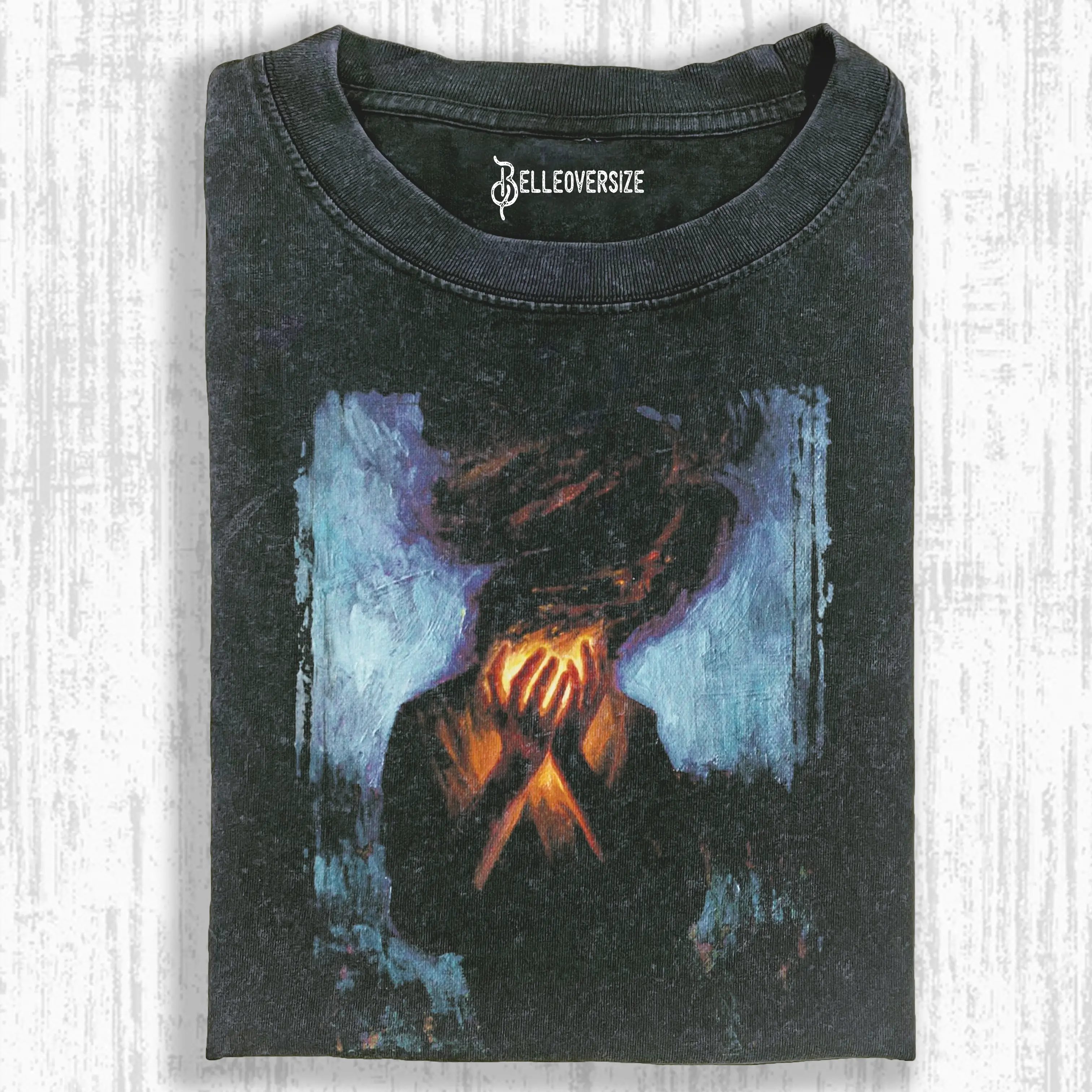 ON FIRE FANTASY HERO T-SHIRT 