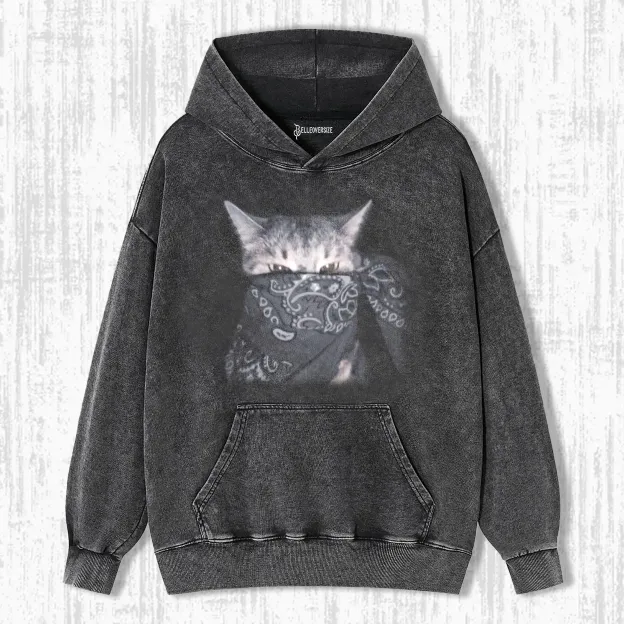 OUTLAW CAT HOODIE 