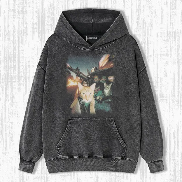 OUTLAW CAT HOODIE