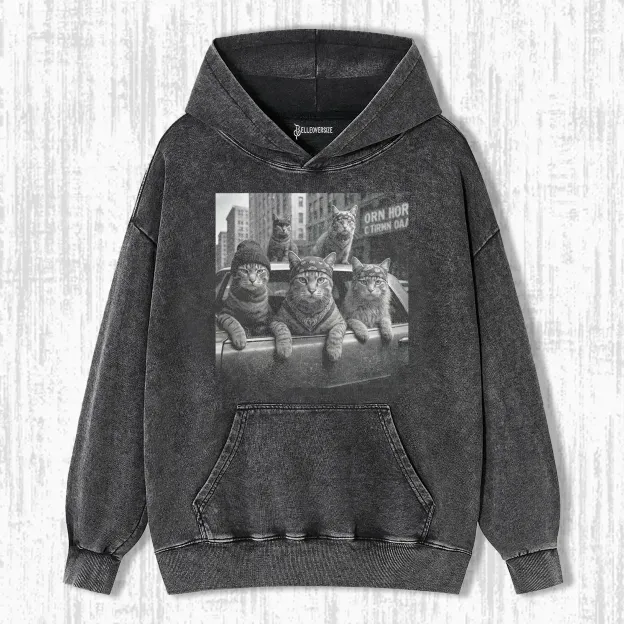 OUTLAW CAT HOODIE