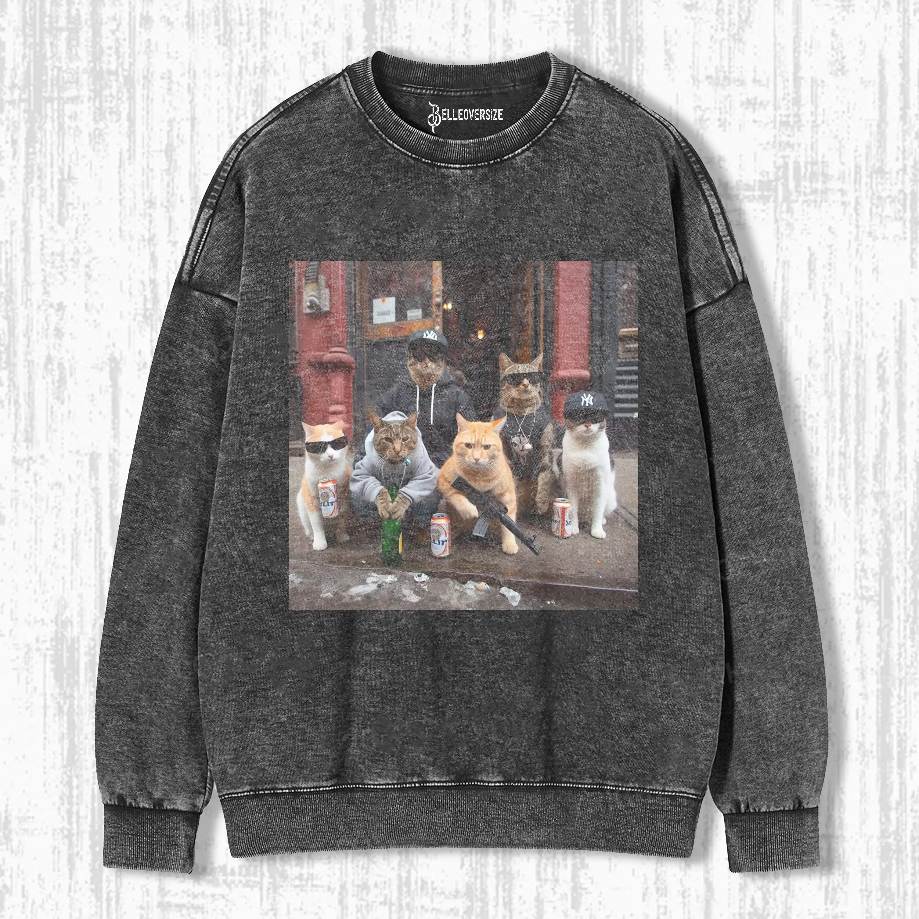 OUTLAW CAT SWEATSHIRTS