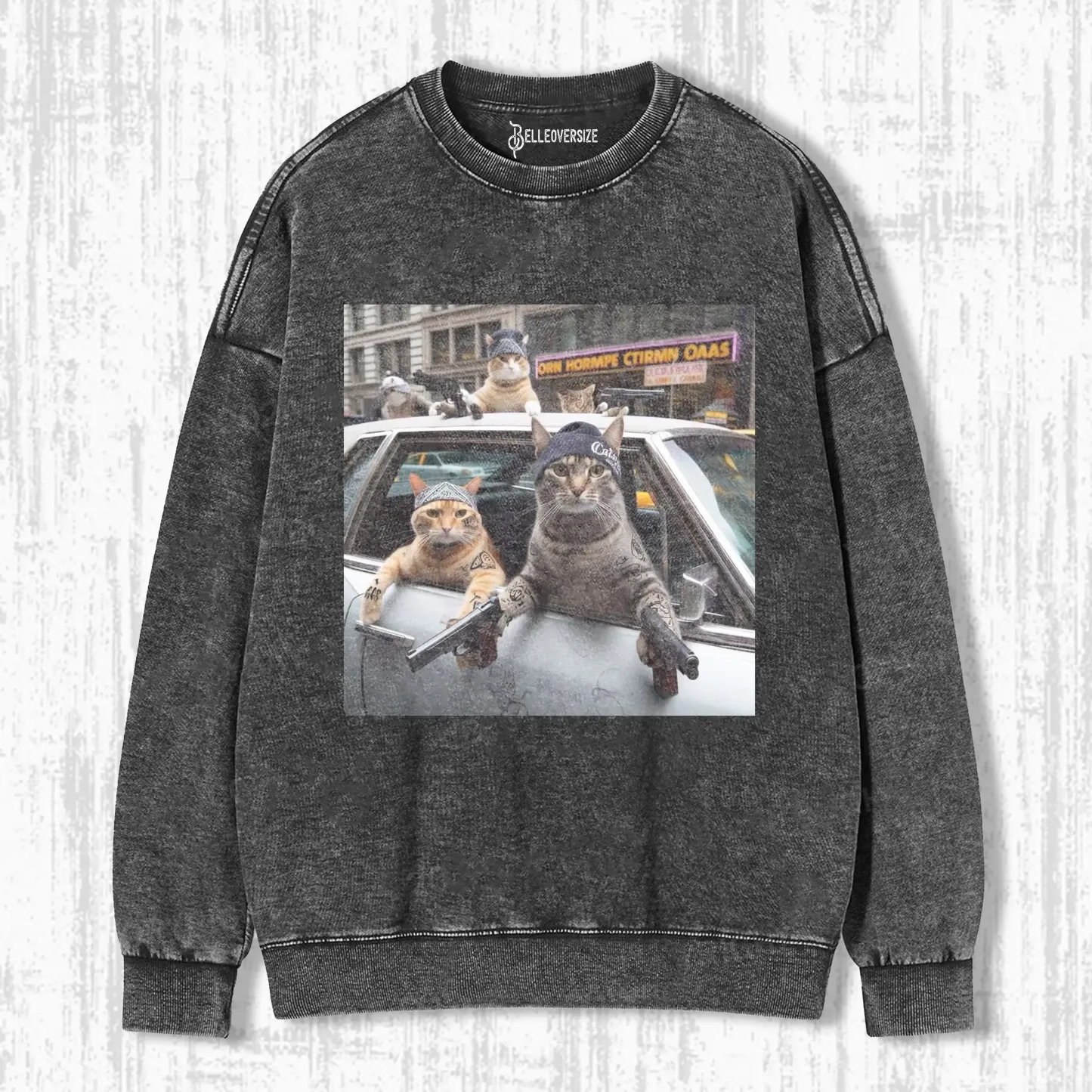 OUTLAW CAT SWEATSHIRTS