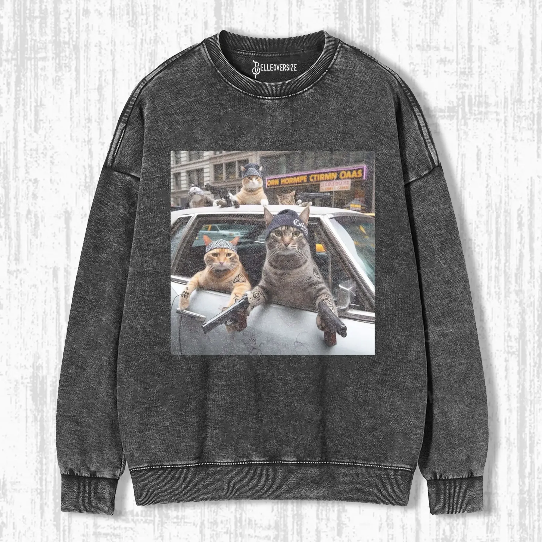 OUTLAW CAT SWEATSHIRTS