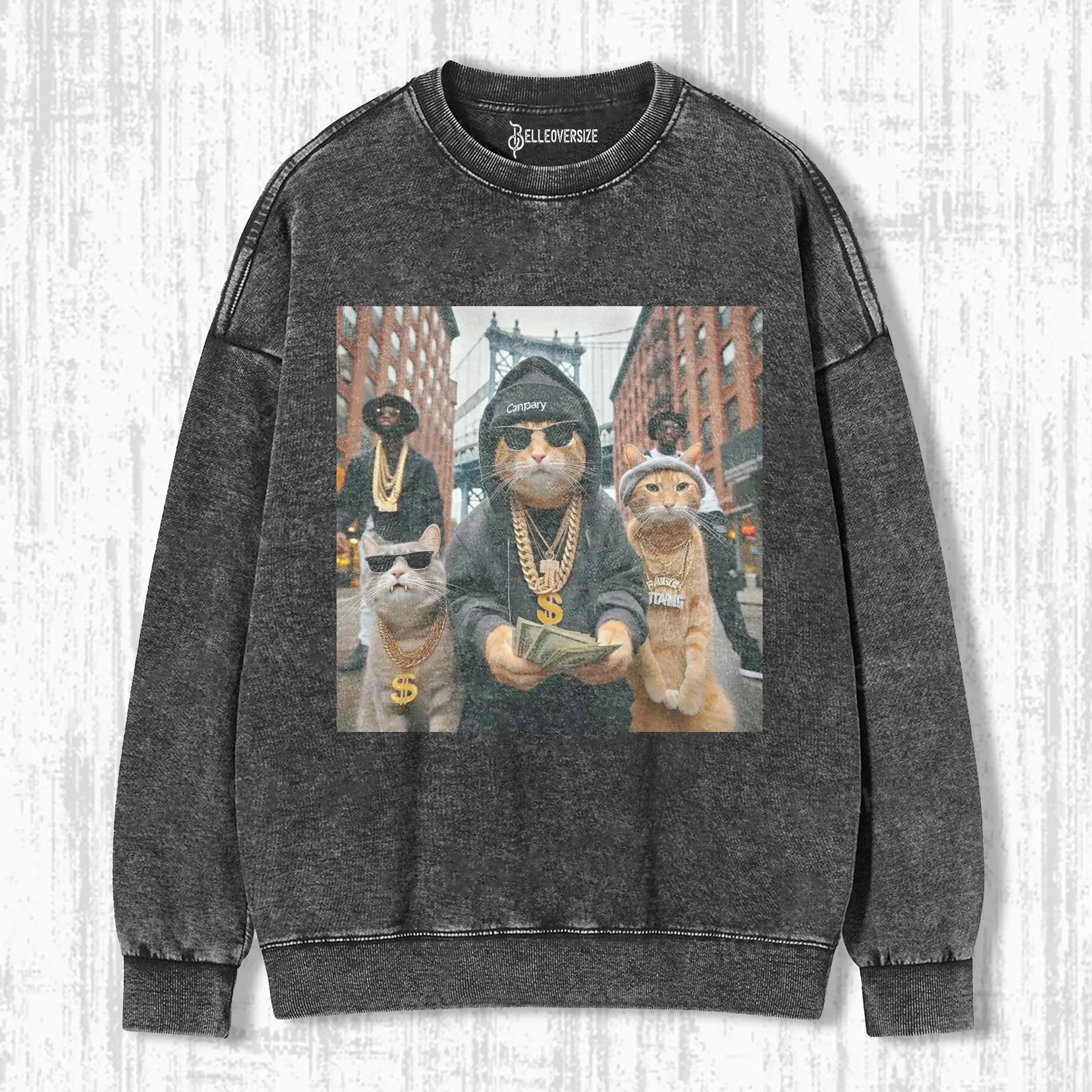 OUTLAW CAT SWEATSHIRTS