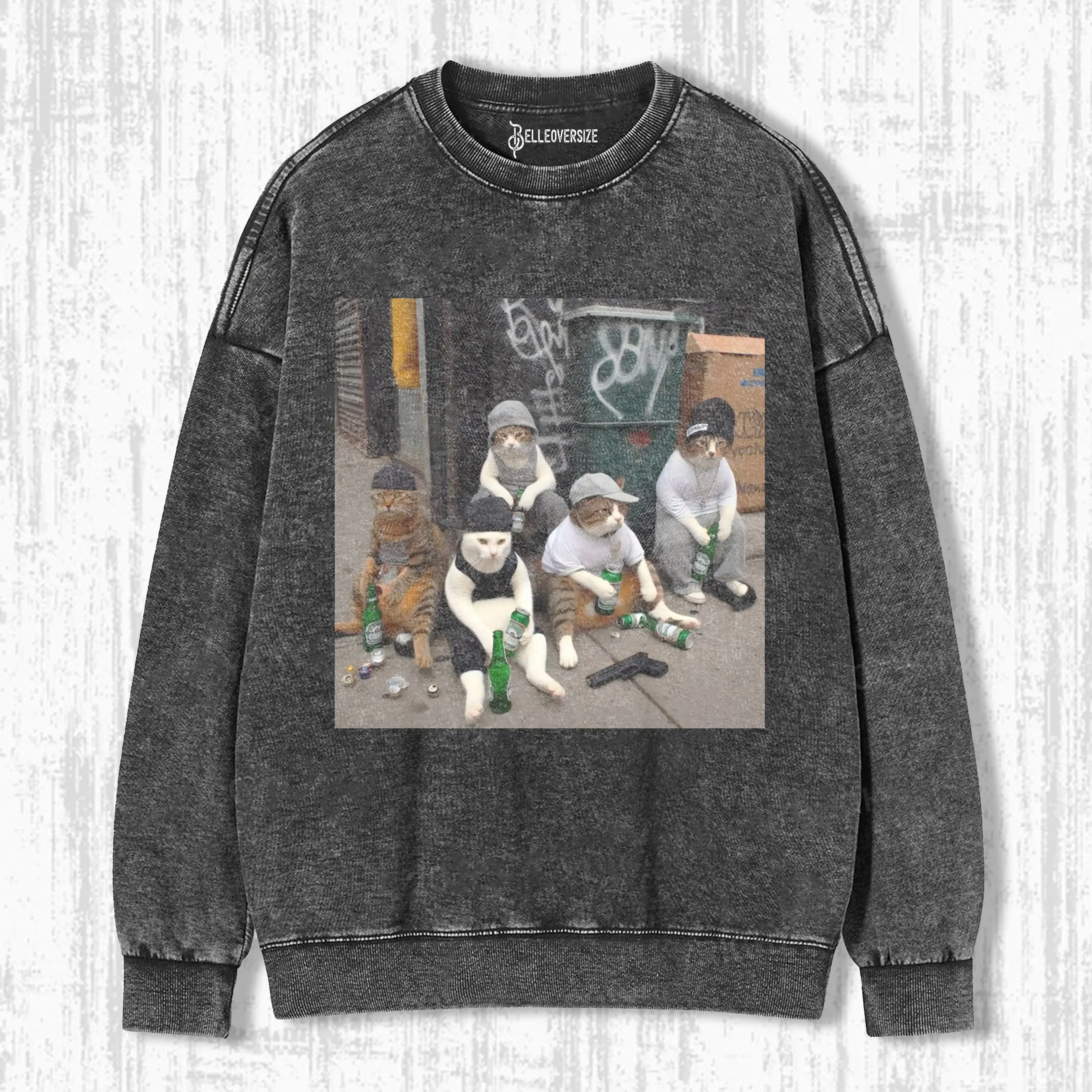 OUTLAW CAT SWEATSHIRTS