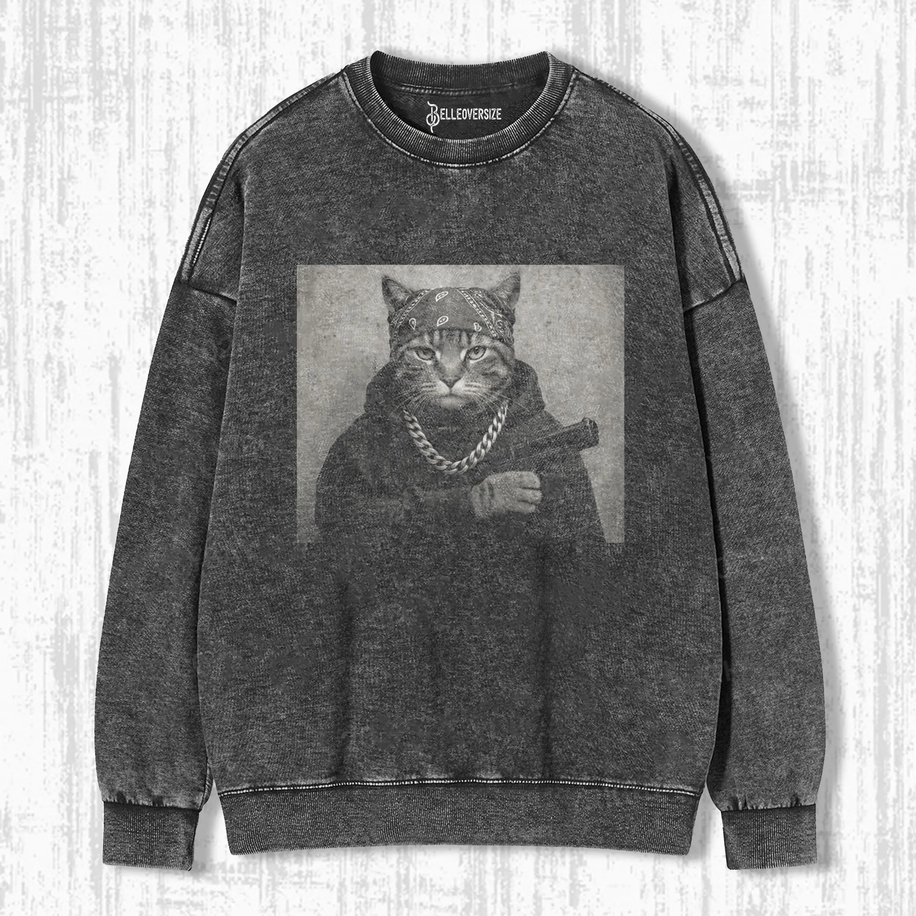 OUTLAW CAT SWEATSHIRTS