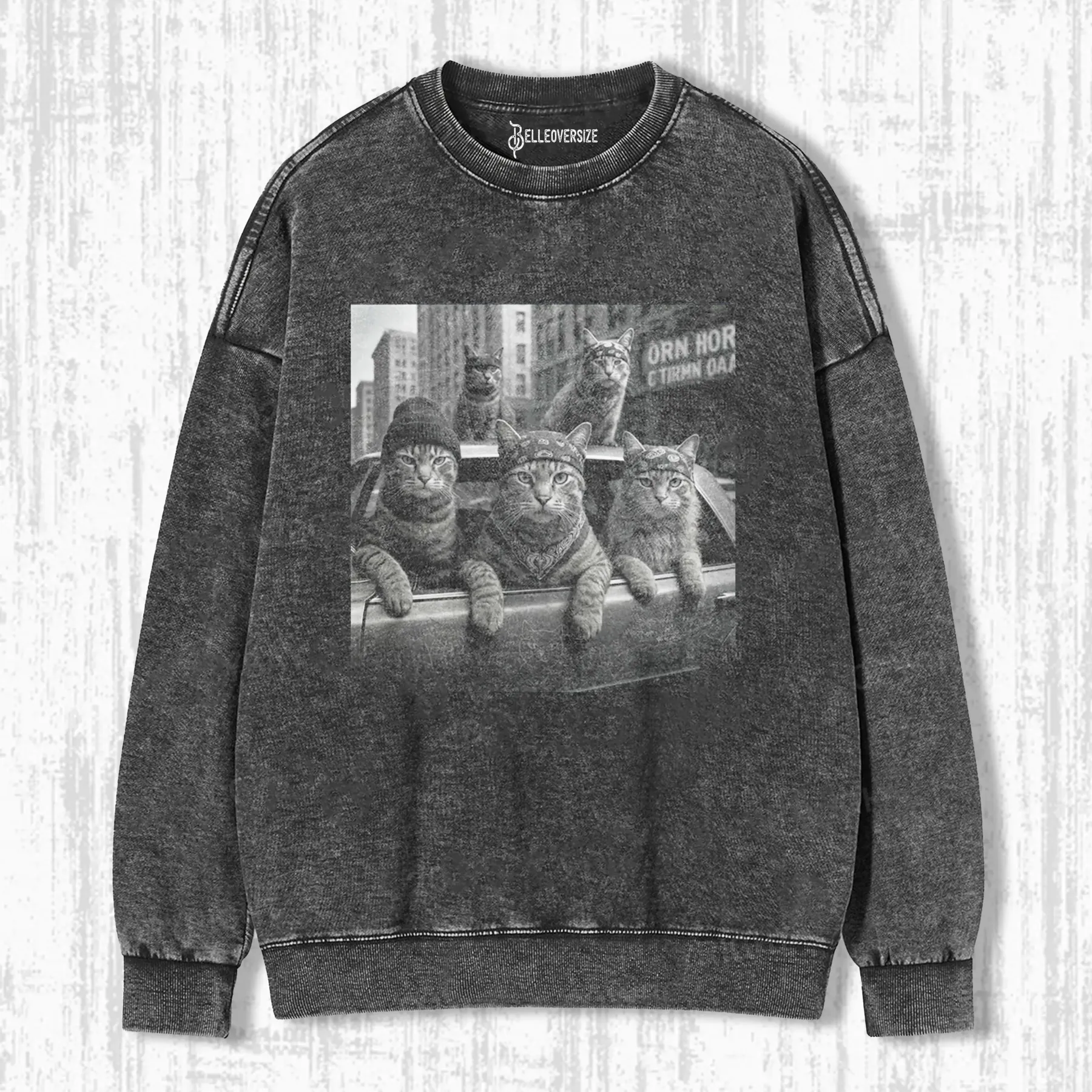 OUTLAW CAT SWEATSHIRTS