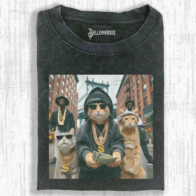 OUTLAW CAT T-SHIRT