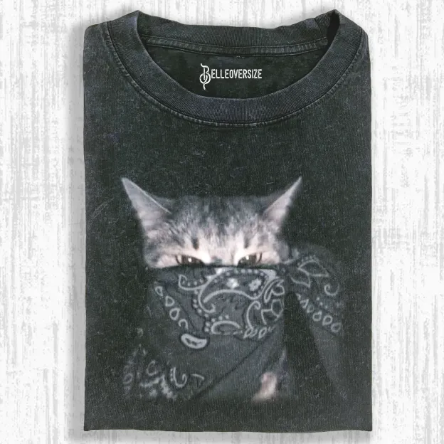 OUTLAW CAT T-SHIRT