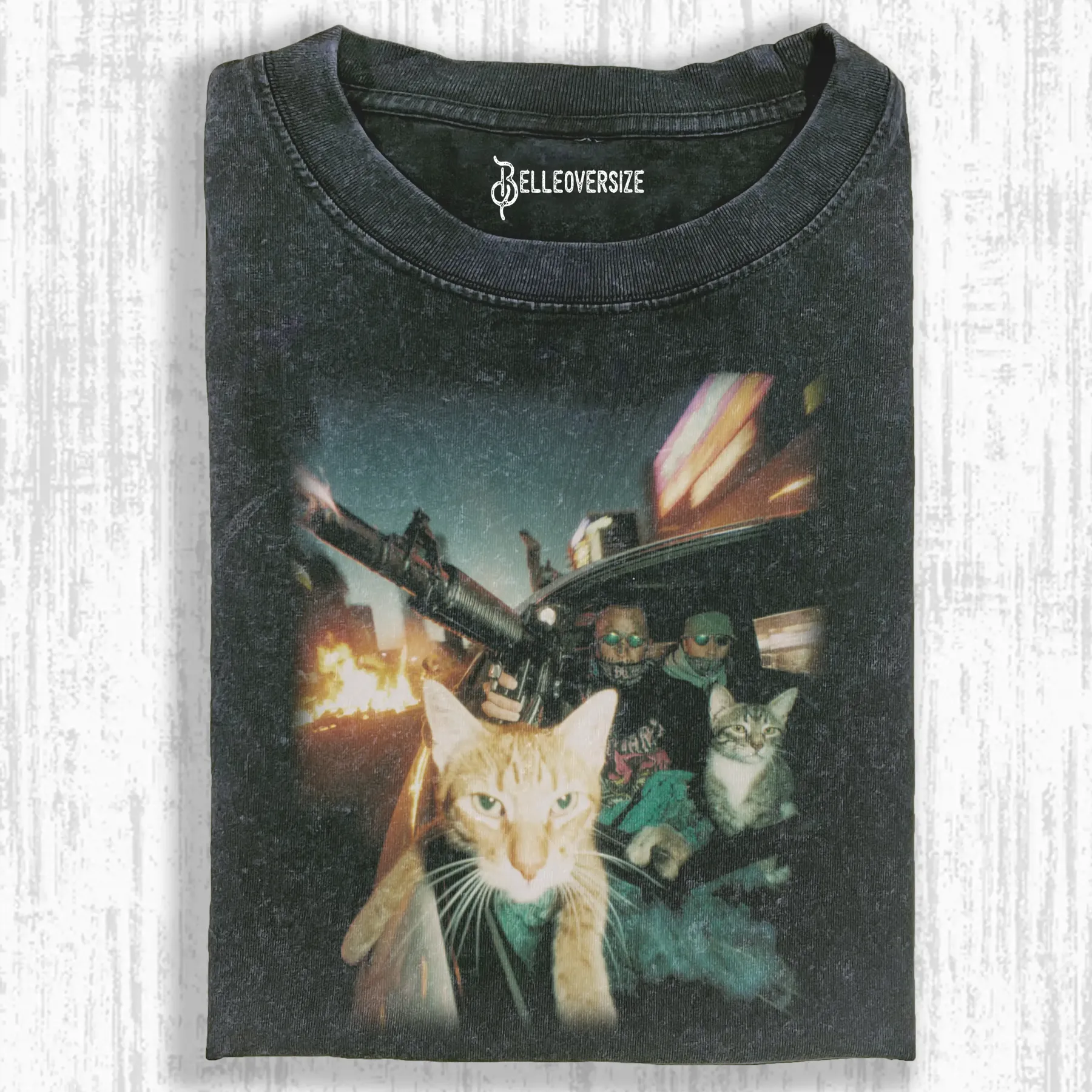 OUTLAW CAT T-SHIRT