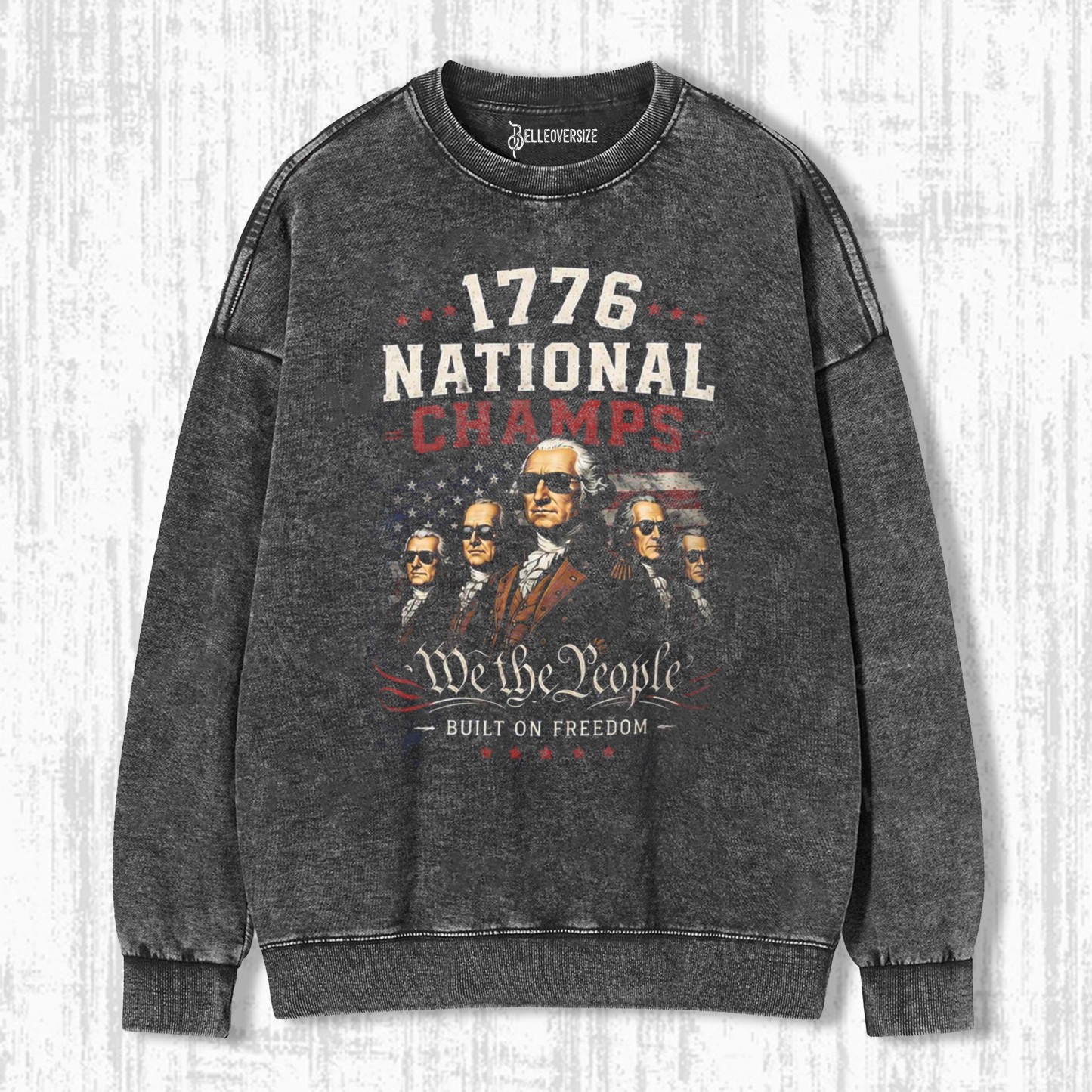 PATRIOTIC USA FOUNDING FATHERS SWEATSHIRTS