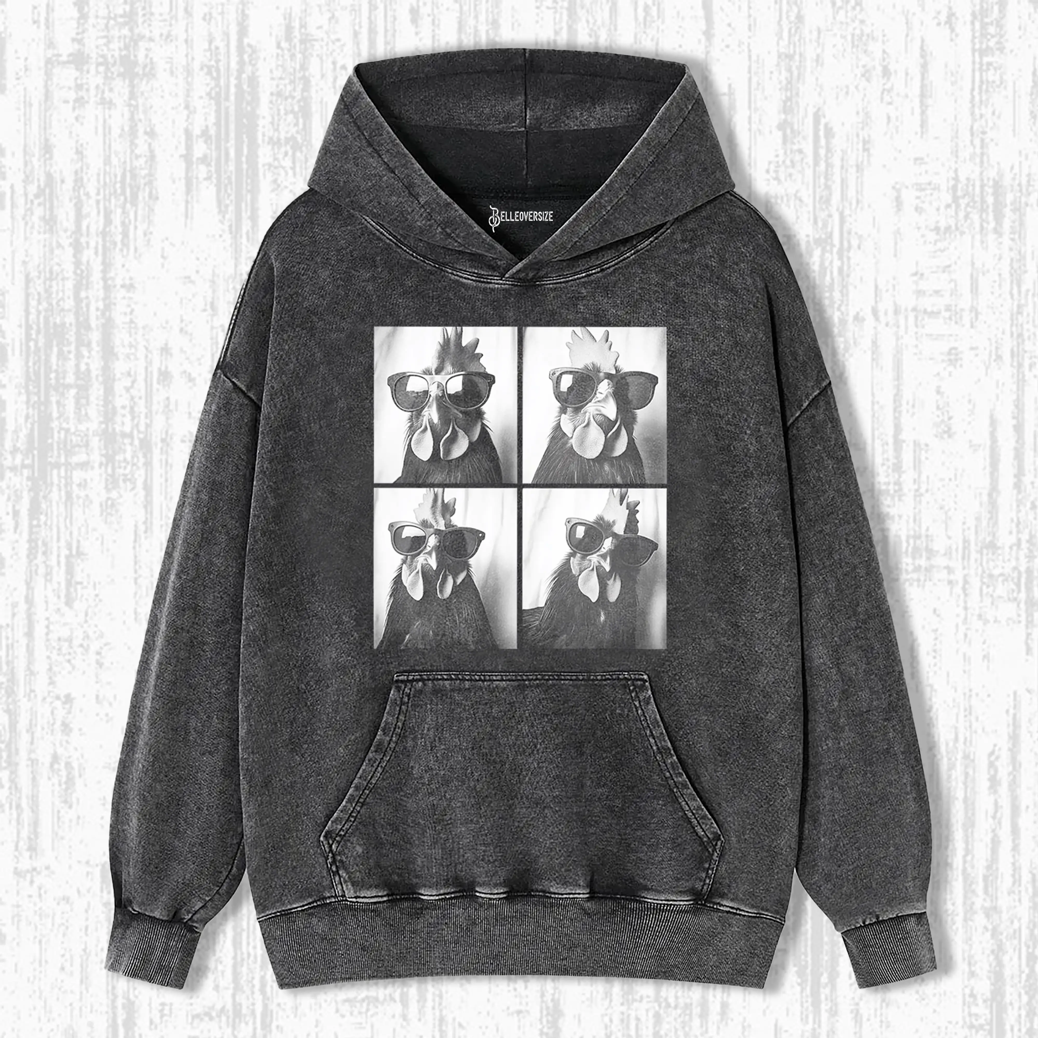 PHOTOBOOTH CHICKEN HOODIE