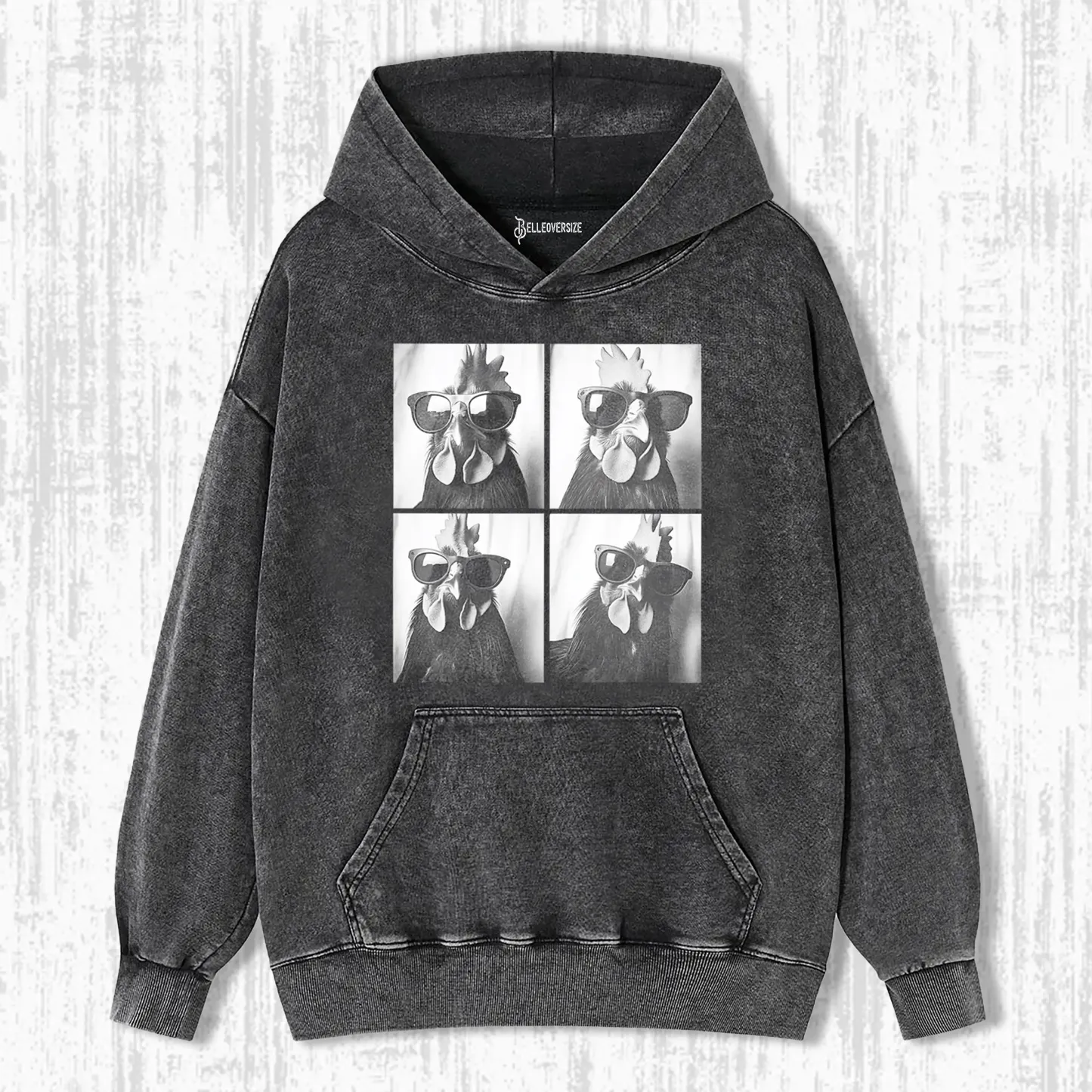 PHOTOBOOTH CHICKEN HOODIE