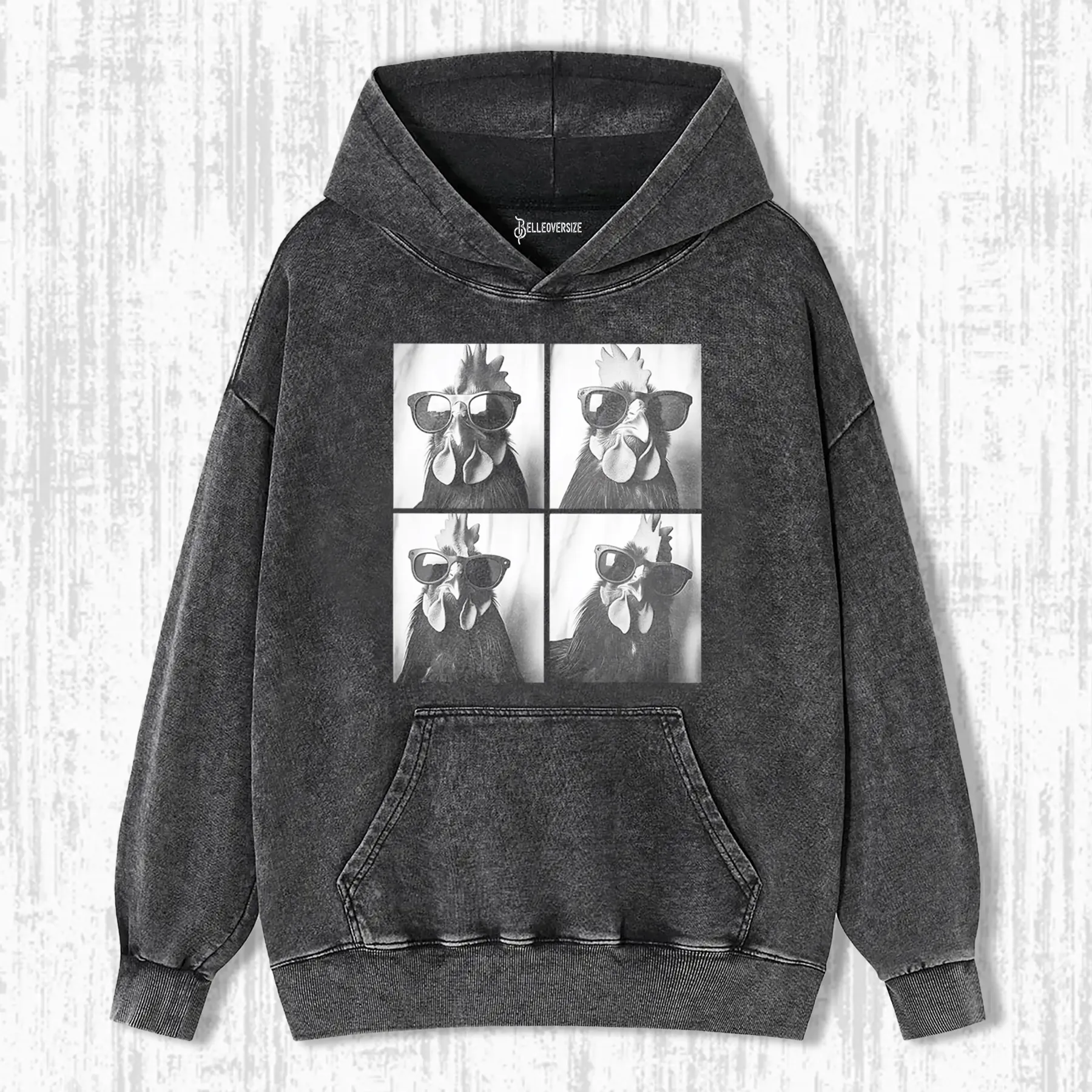 PHOTOBOOTH CHICKEN HOODIE