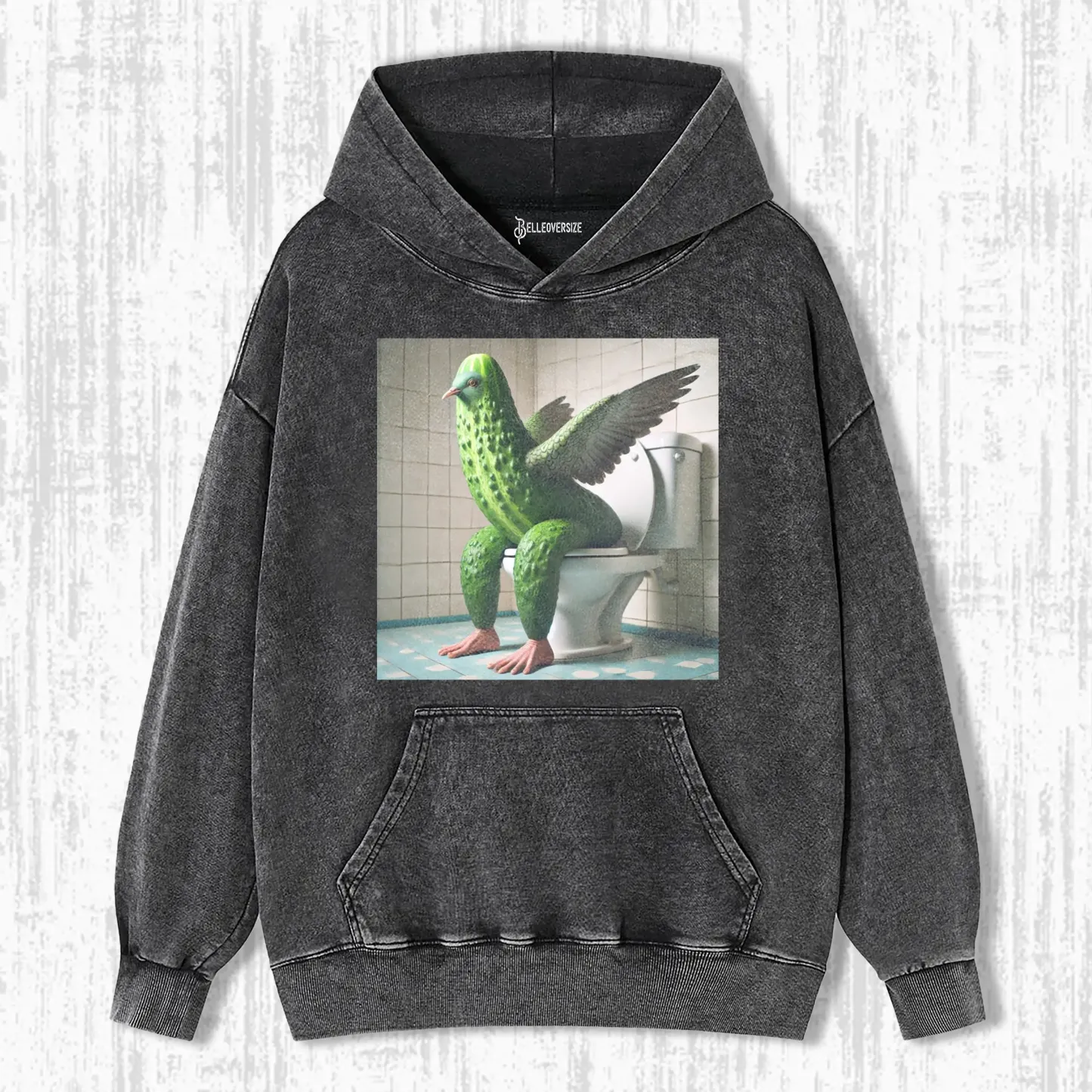 PIGEON ON THE TOILET HOODIE