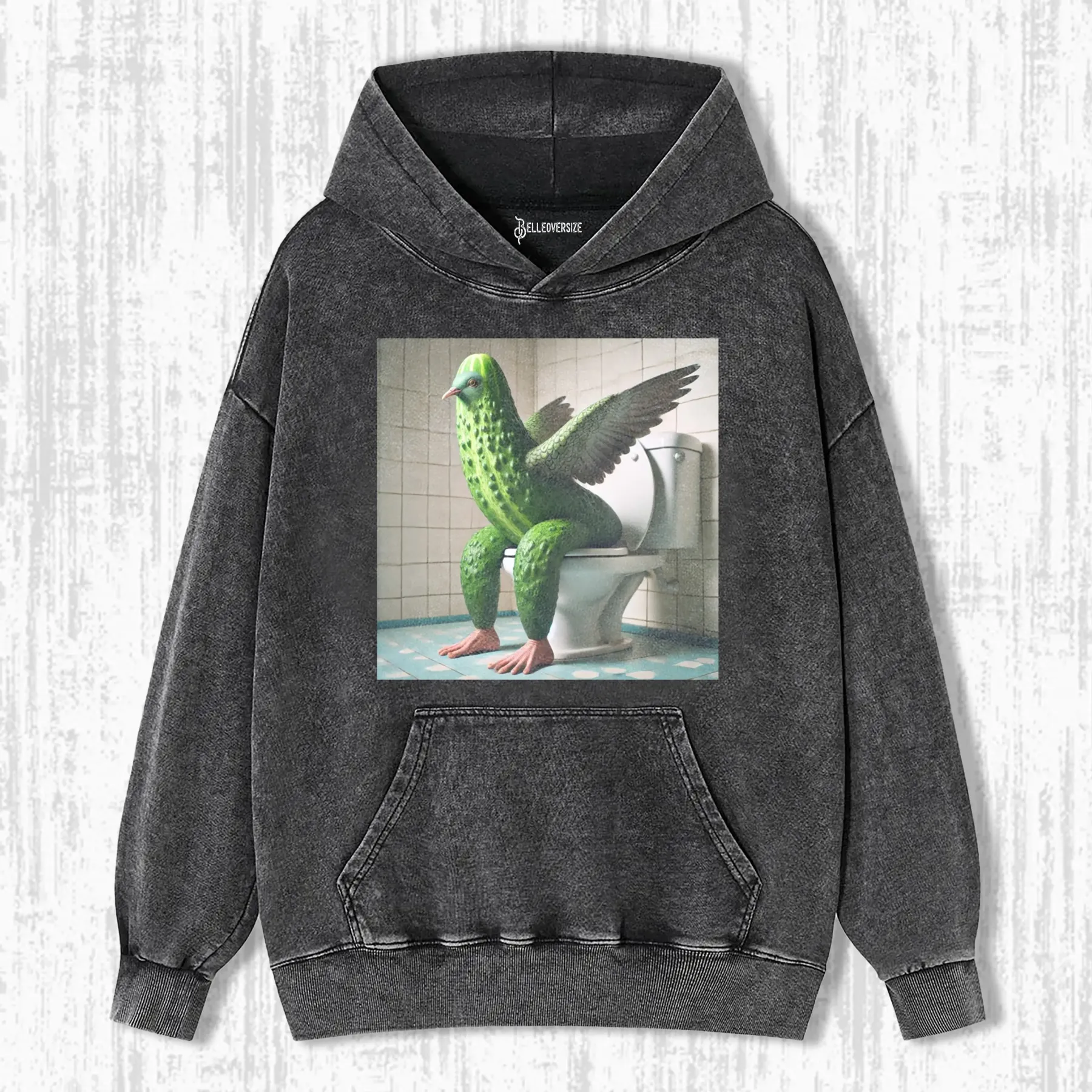 PIGEON ON THE TOILET HOODIE