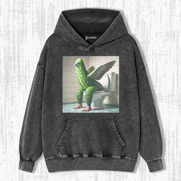 PIGEON ON THE TOILET HOODIE