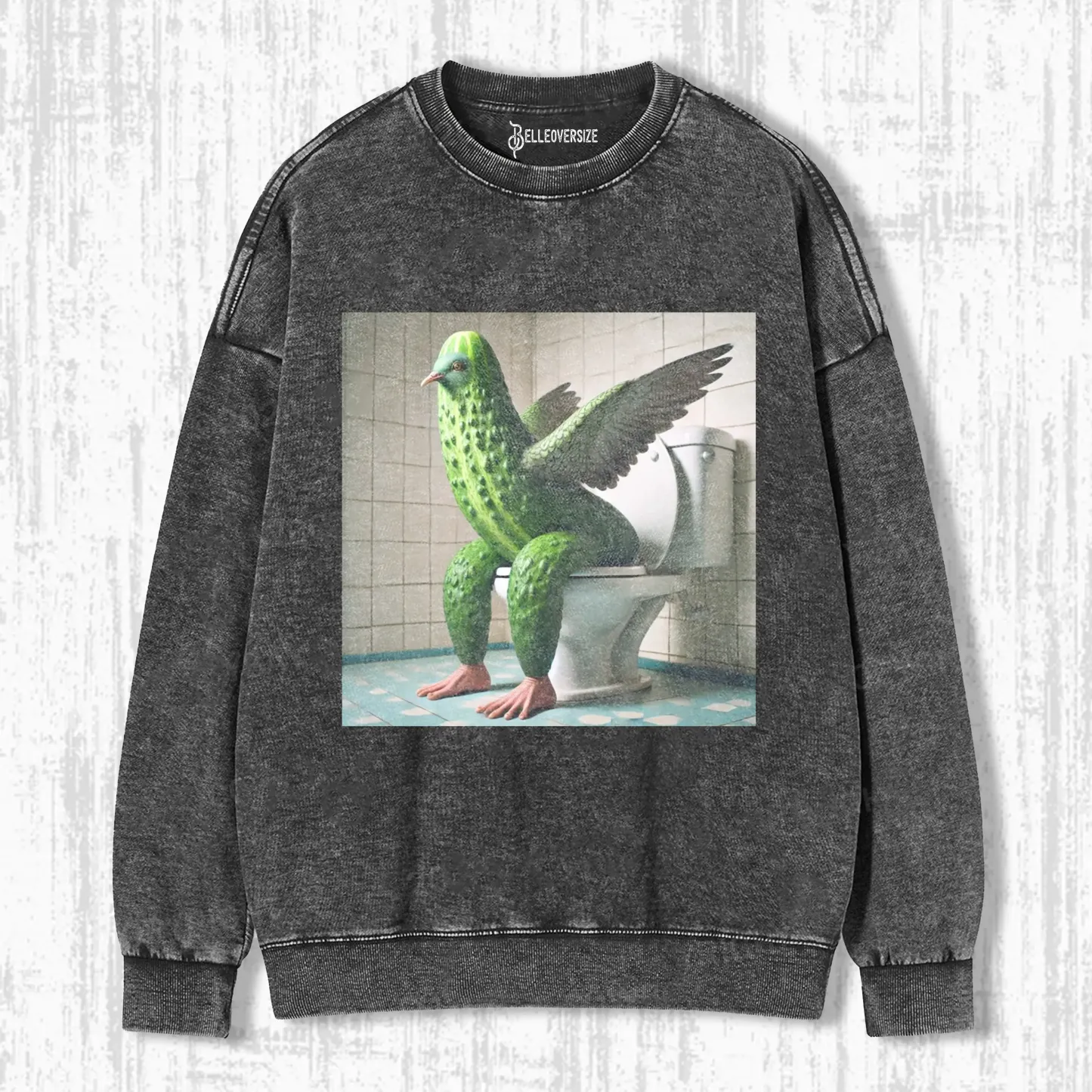 PIGEON ON THE TOILET SWEATSHIRTS