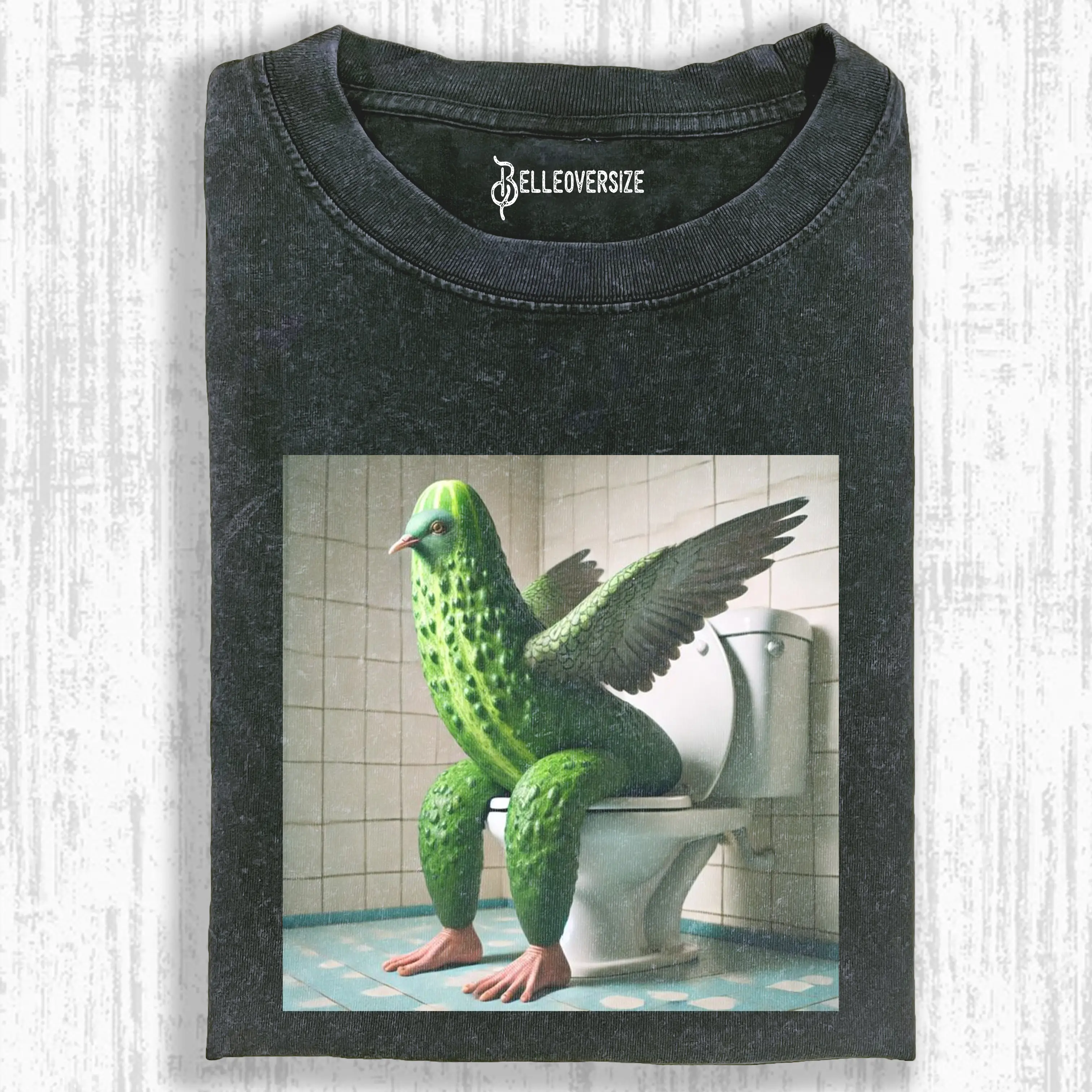 PIGEON ON THE TOILET T-SHIRT 