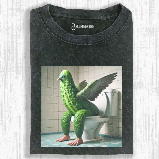 PIGEON ON THE TOILET T-SHIRT 