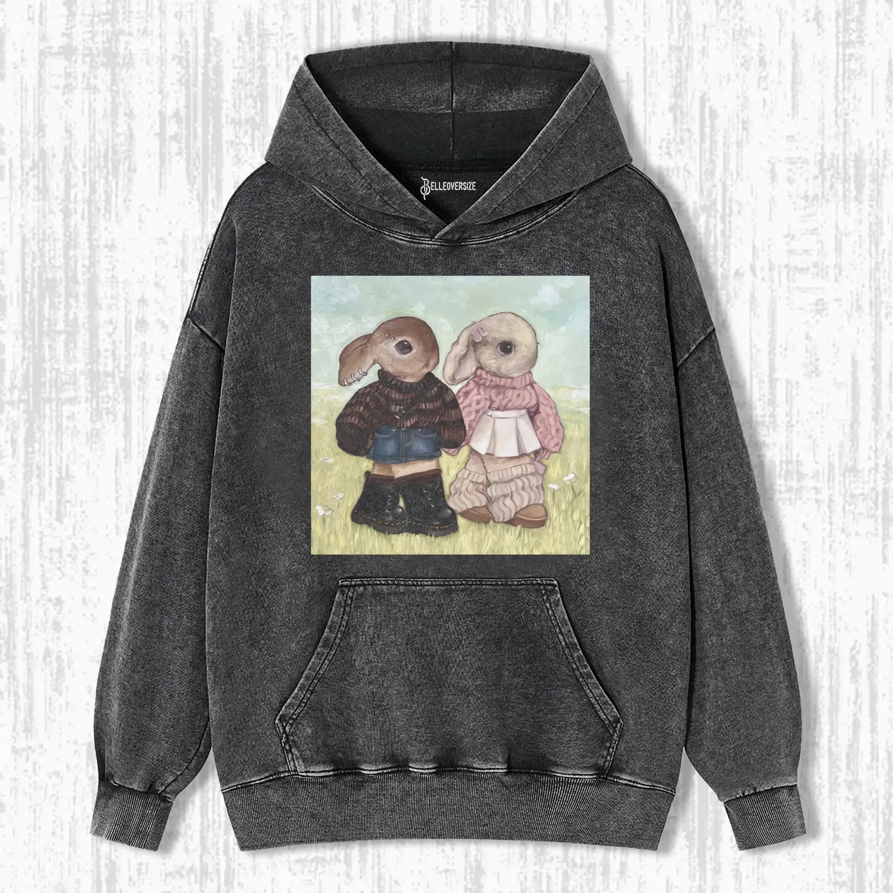 POLAR OPPOSITE BESTIES HOODIE