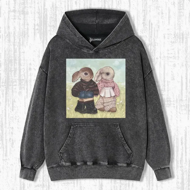 POLAR OPPOSITE BESTIES HOODIE 