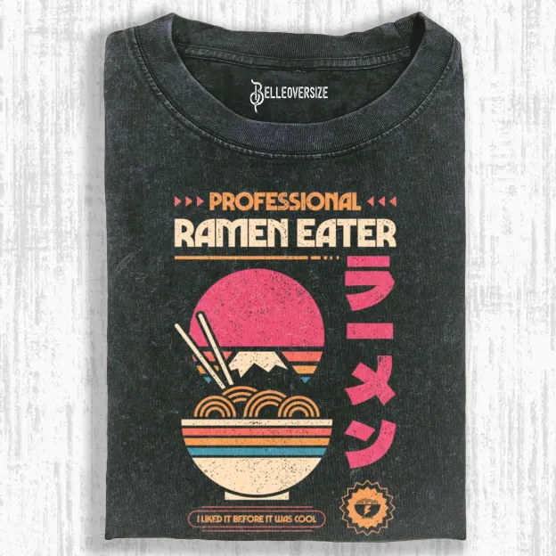 PROFESSIONAL RAMEN EATER T-SHIRT