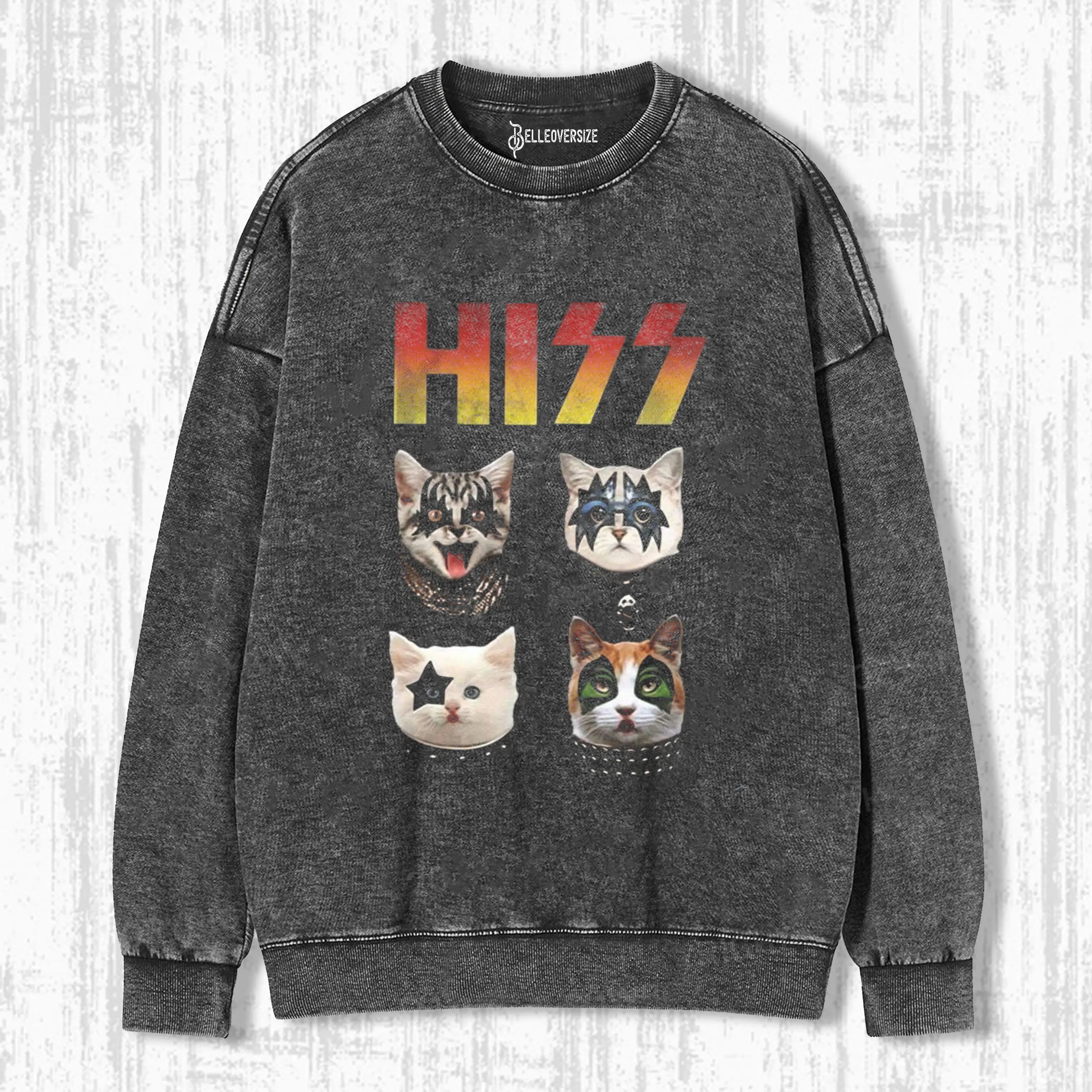 PUNK CAT SWEATSHIRTS