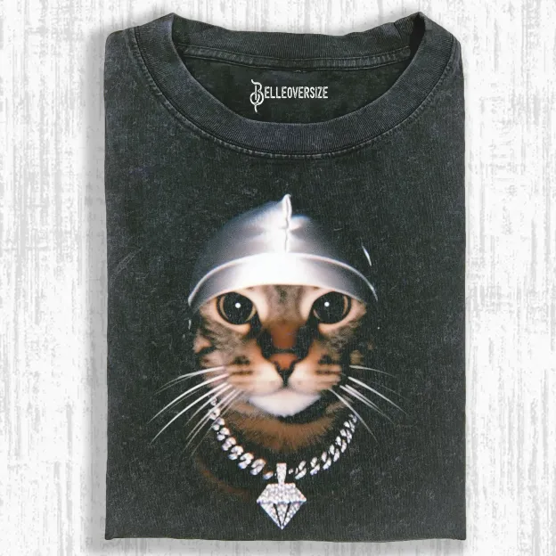 PUNK CAT T-SHIRT