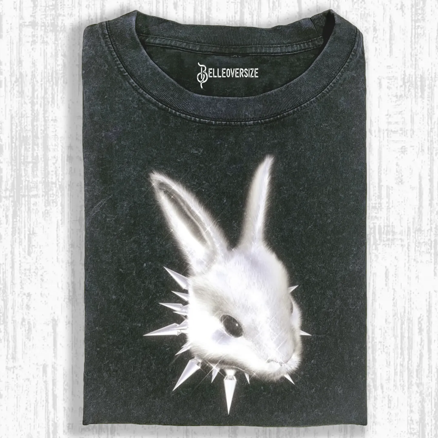 PUNK RABBIT HEAD T-SHIRT