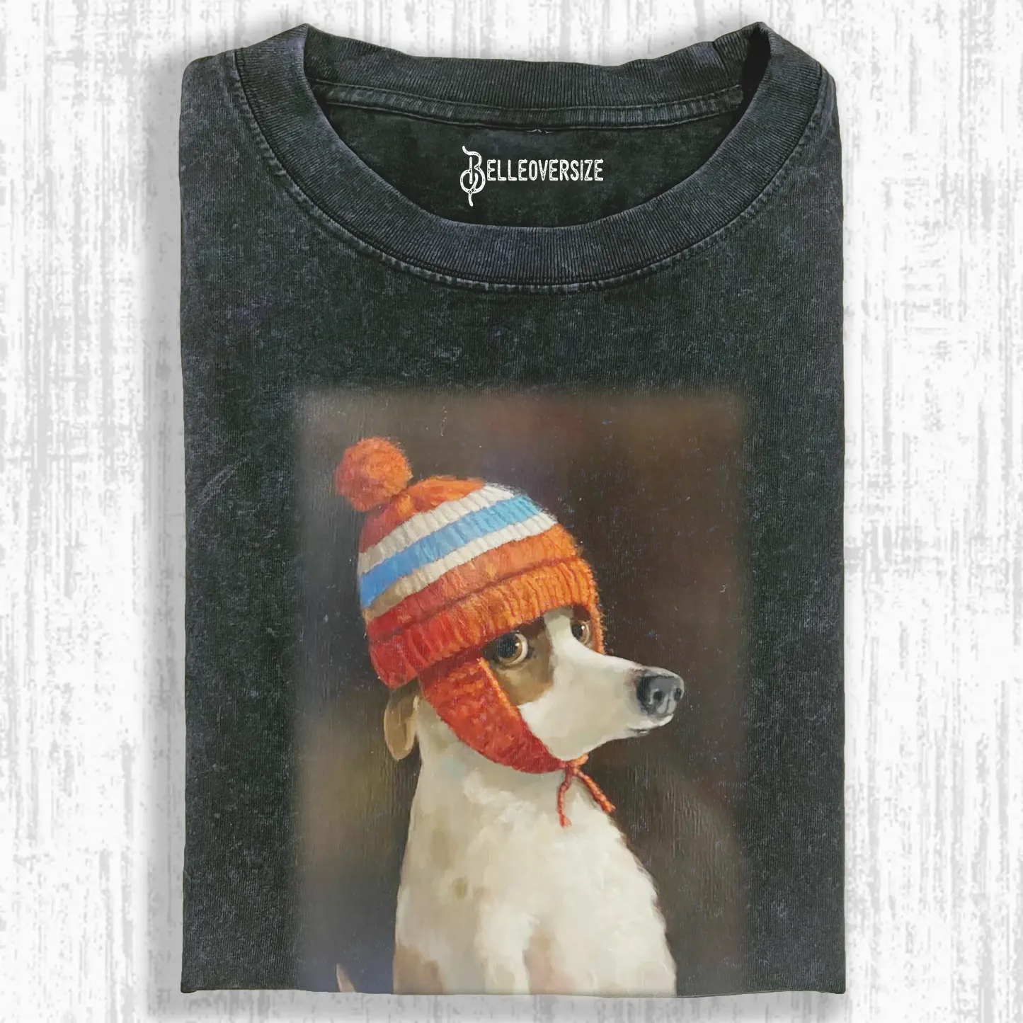 PUPPIES WITH COLD HATS T-SHIRT
