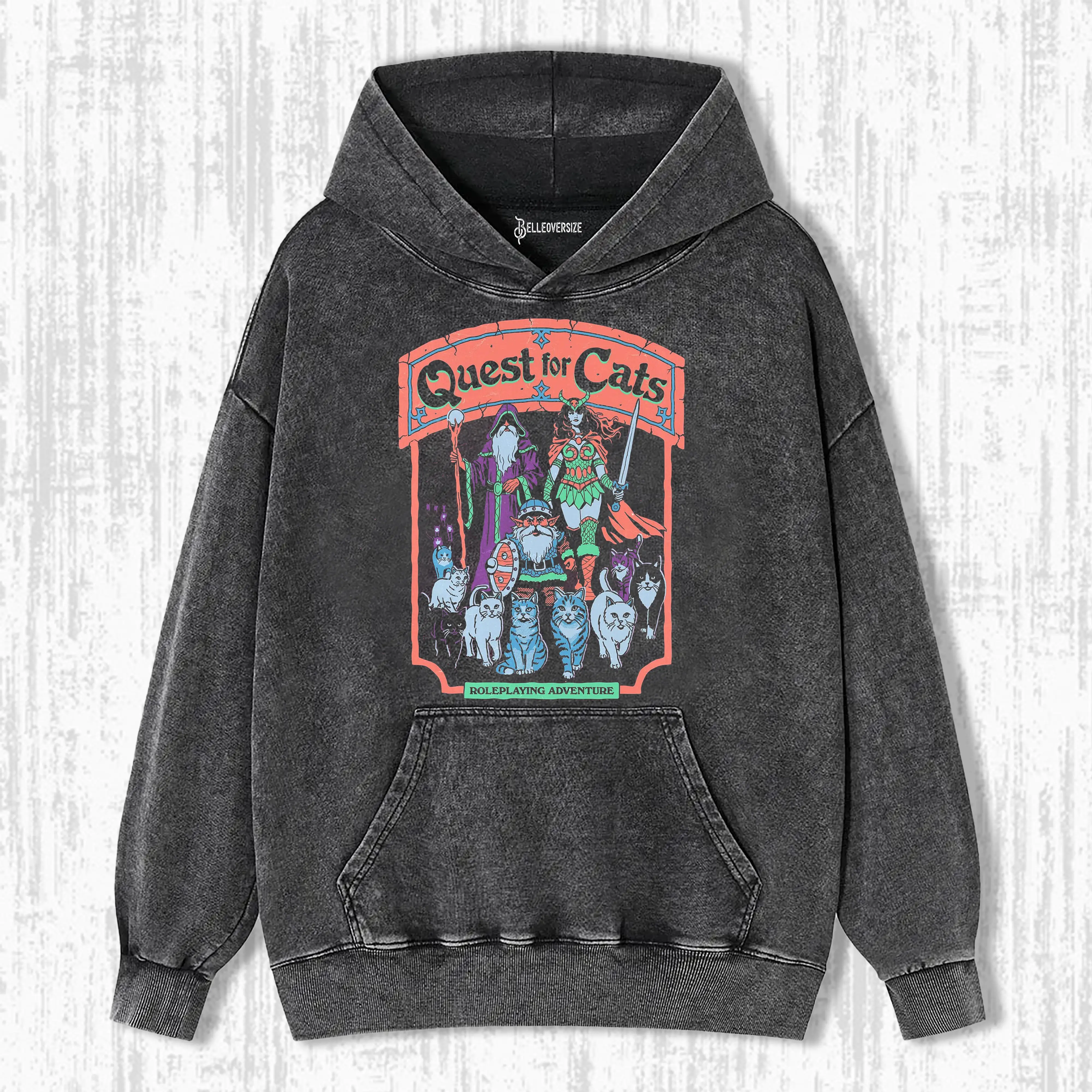 QUEST FOR CATS HOODIE