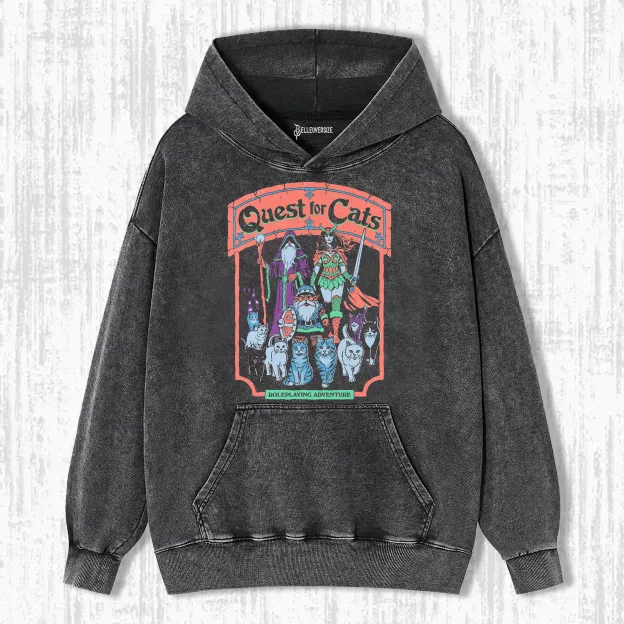 QUEST FOR CATS HOODIE