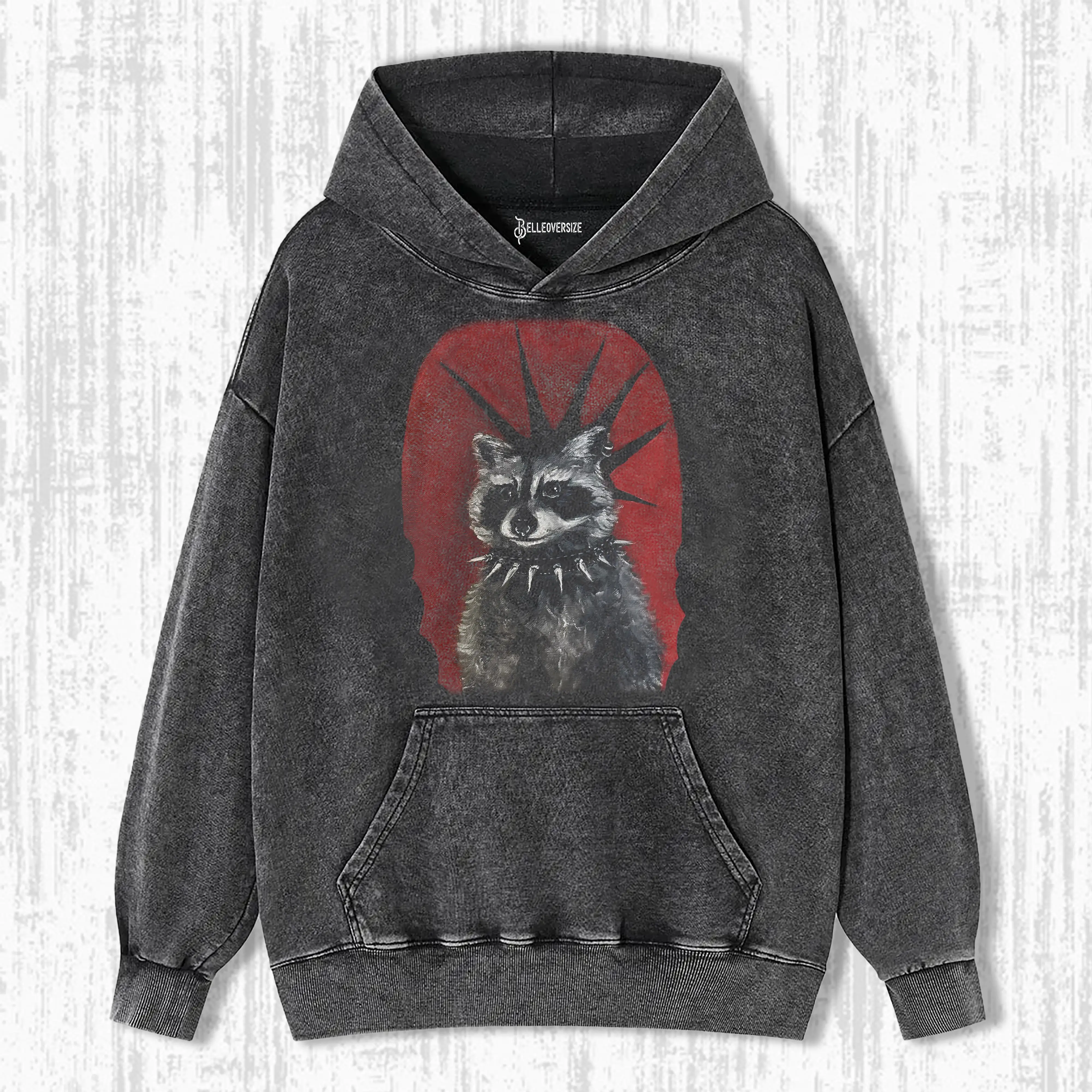 RACCOON PUNK HOODIE