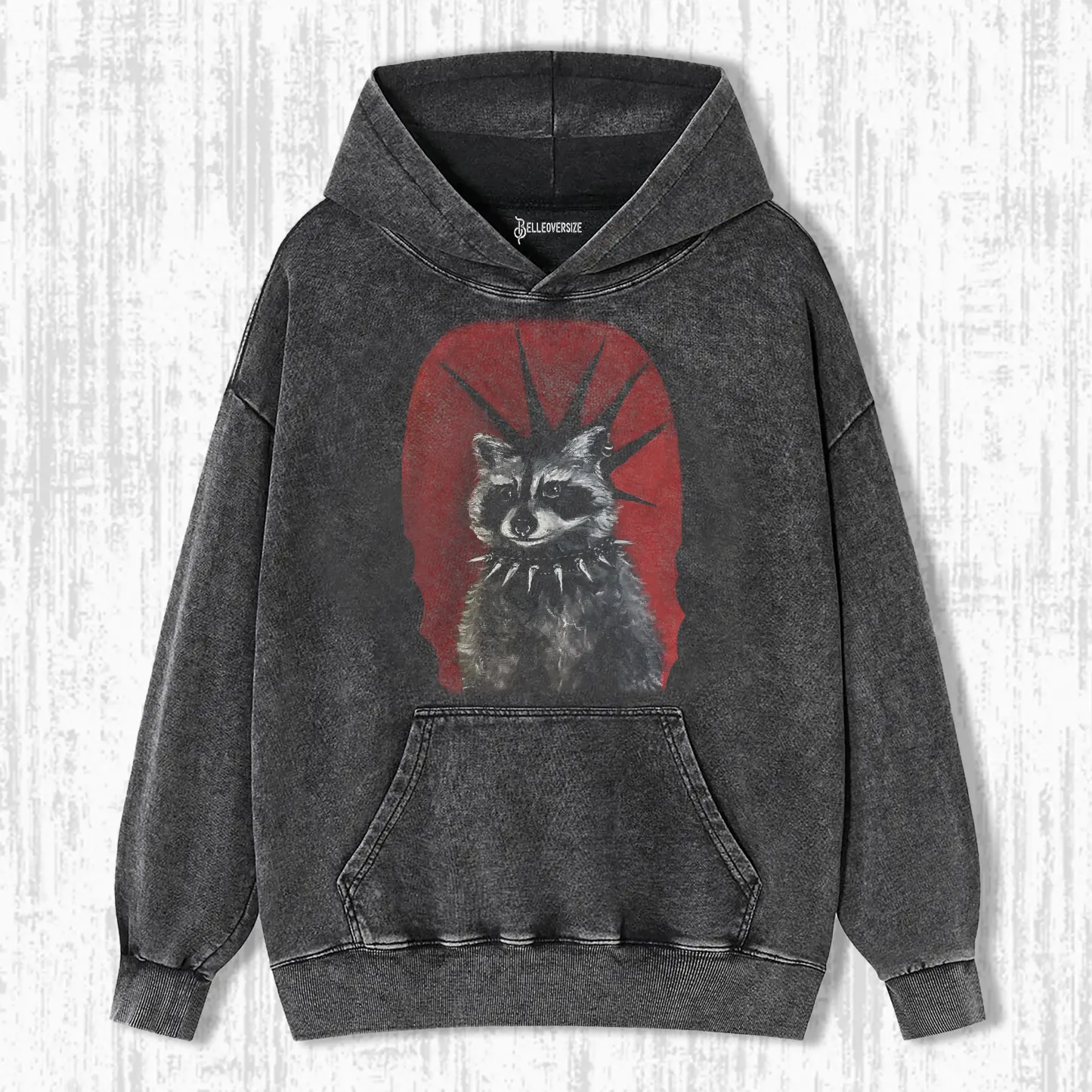 RACCOON PUNK HOODIE