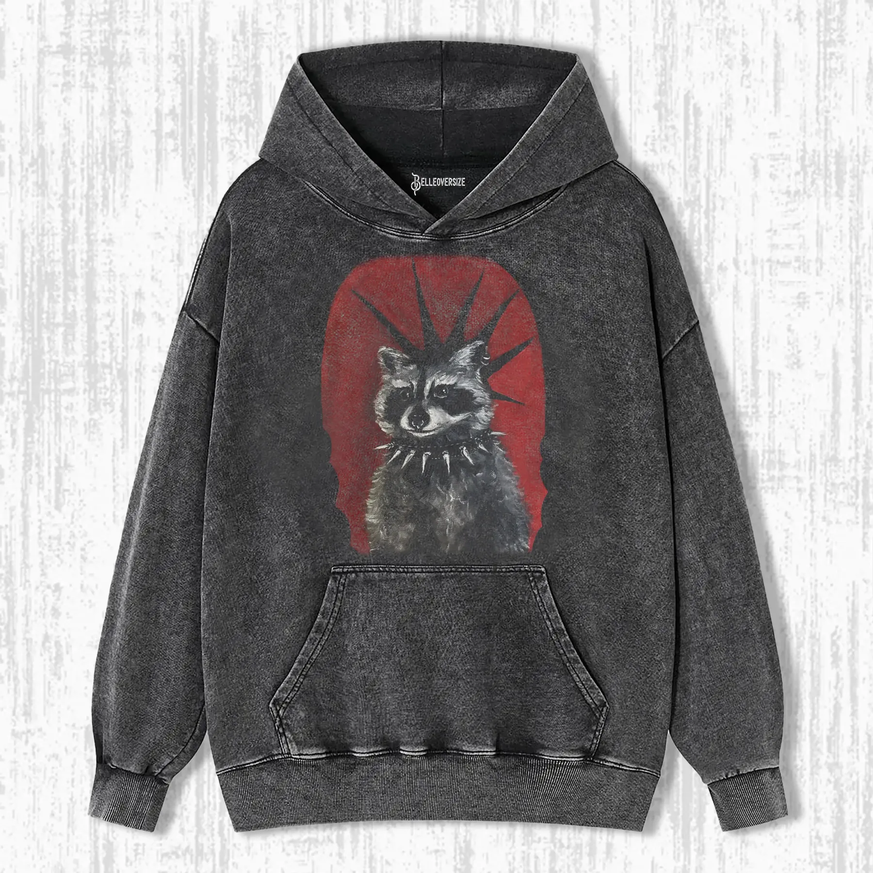RACCOON PUNK HOODIE