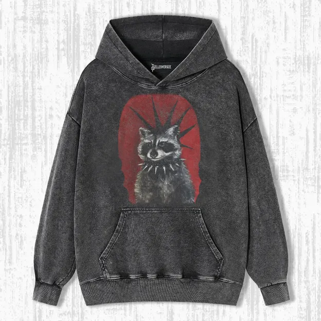 RACCOON PUNK HOODIE