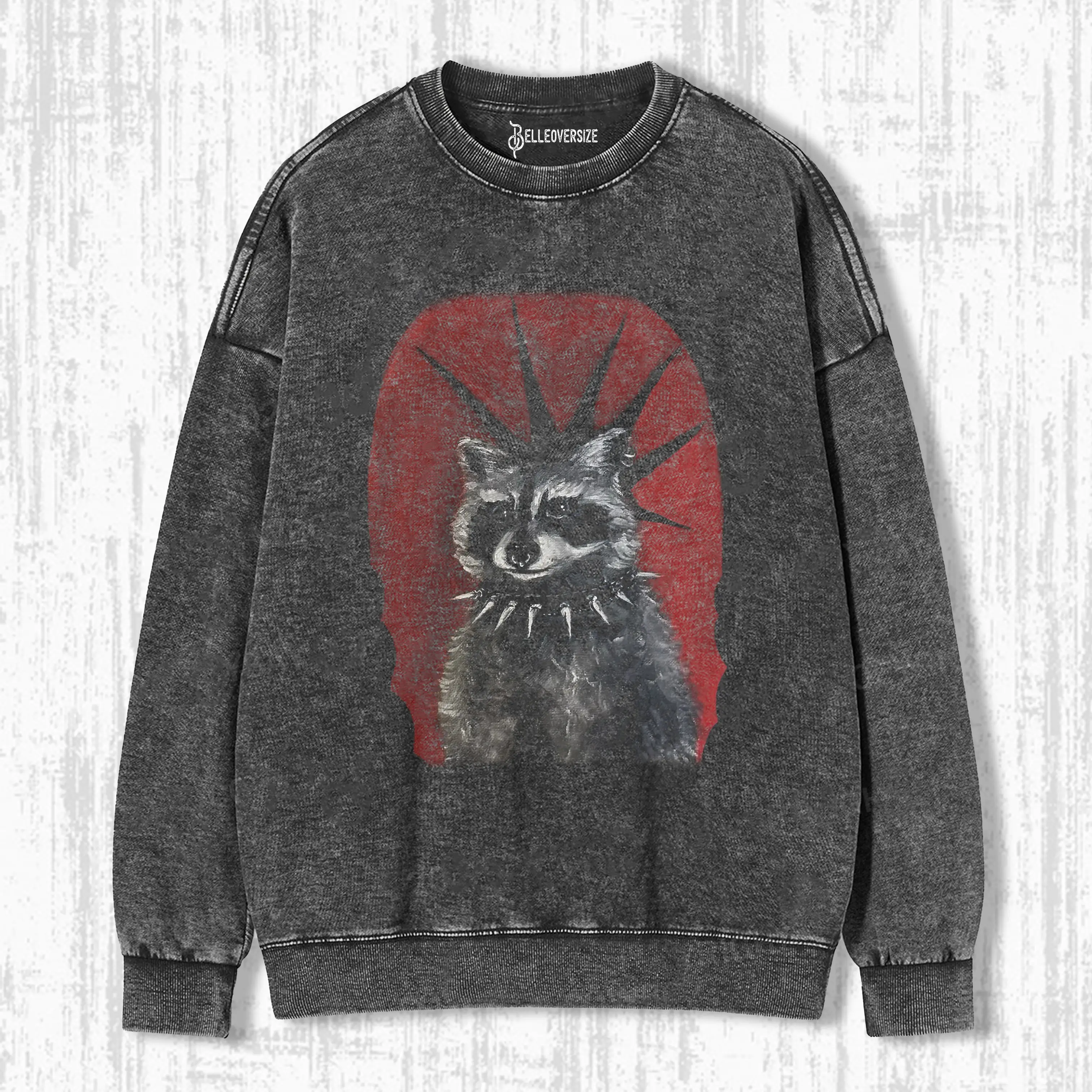 RACCOON PUNK SWEATSHIRTS