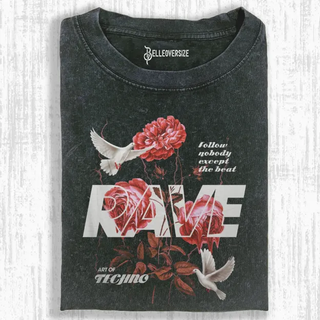 RAVE IN PEACE  T-SHIRT