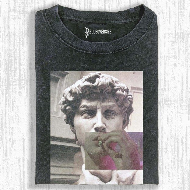 RETRO DAVID SCULPTURE T-SHIRT