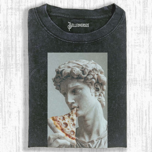 RETRO DAVID SCULPTURE T-SHIRT