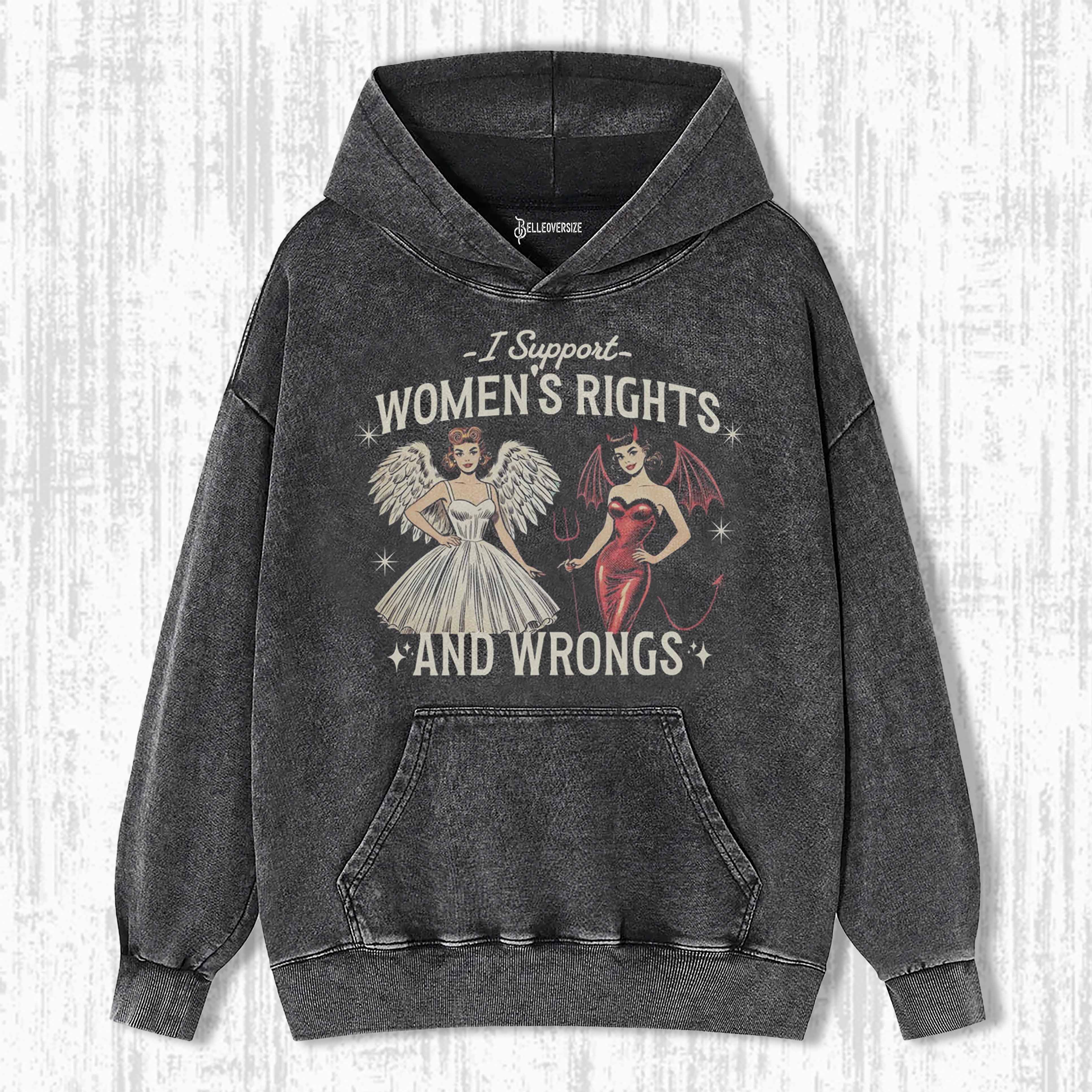 RETRO FEMINIST HOODIE