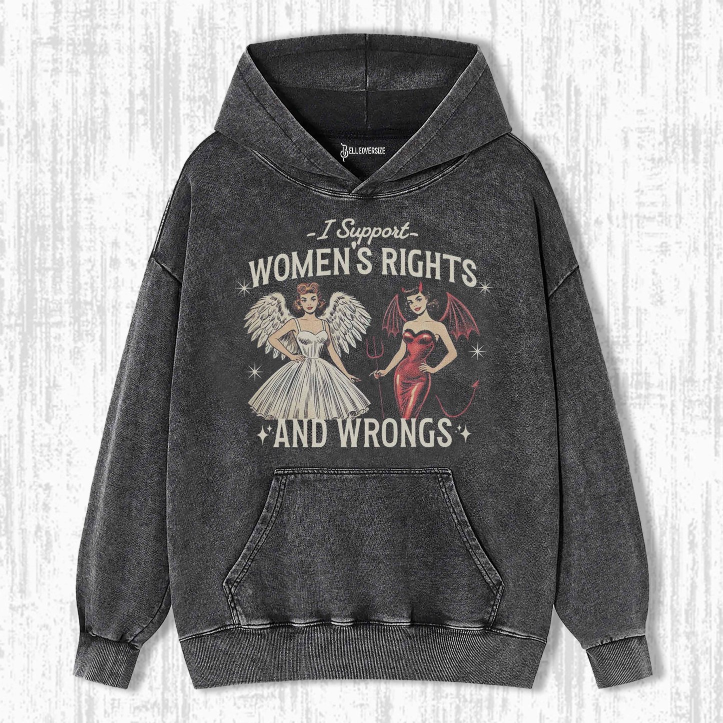 RETRO FEMINIST HOODIE