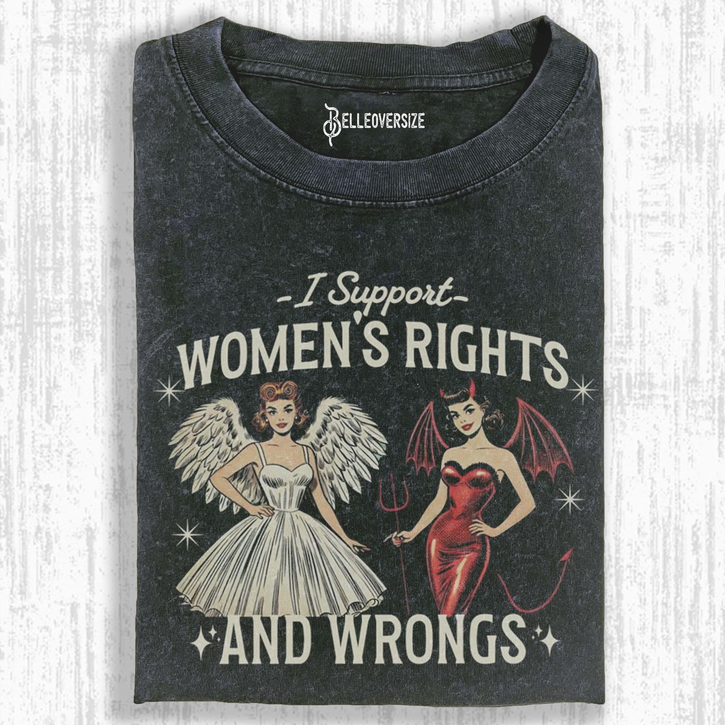 RETRO FEMINIST T-SHIRT