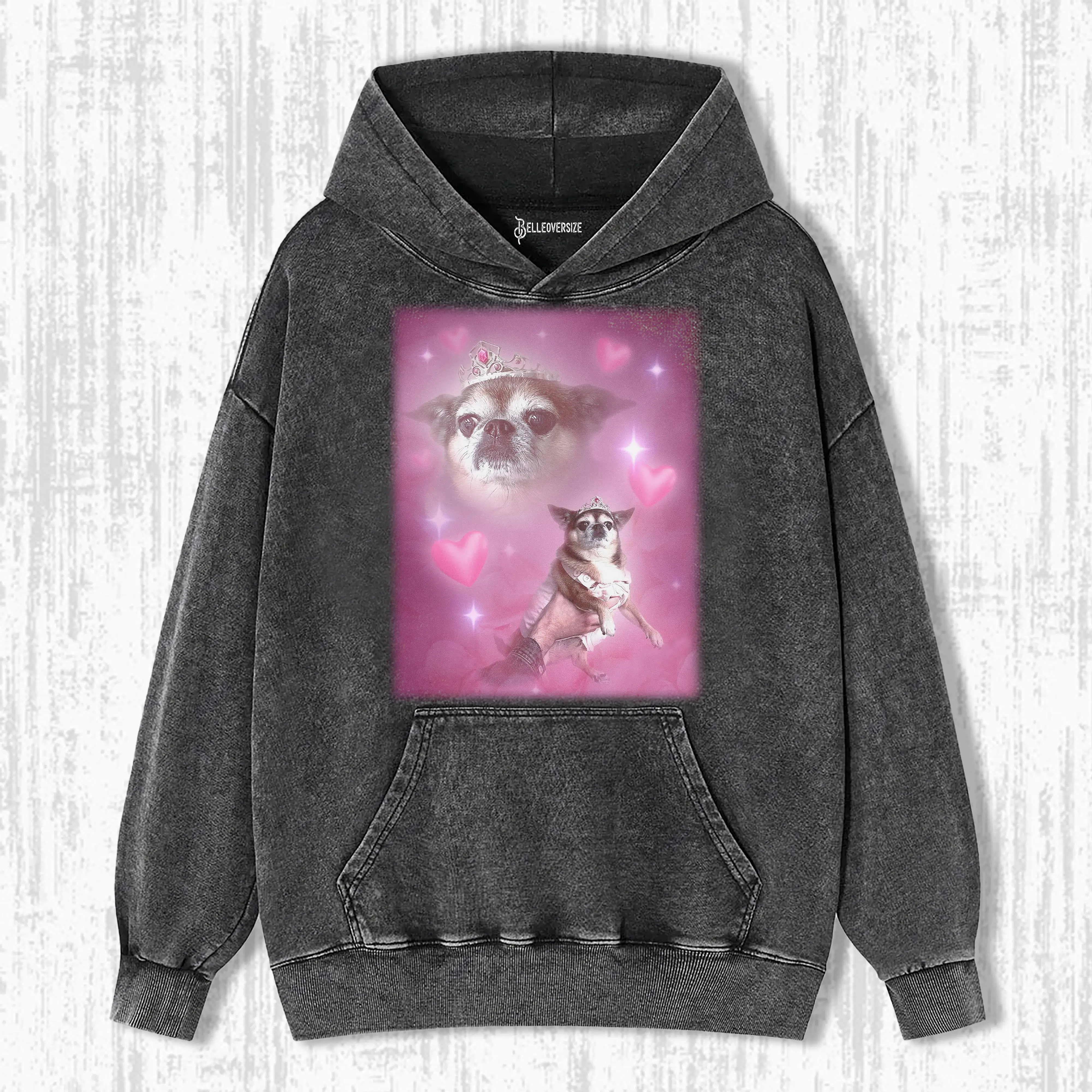 RETRO PET PORTRAIT HOODIE